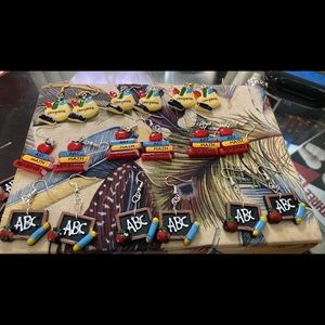 Teacher earrings